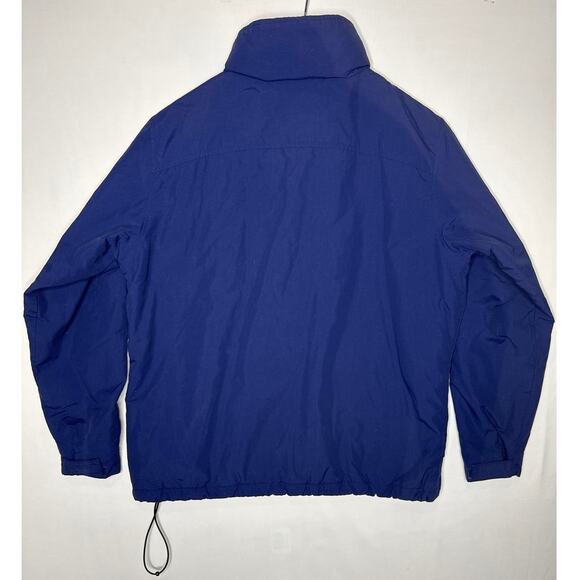 Vintage L.L. Bean 80's jacket fully thinsulate lined hidden hood in navy size XL - Picture 9 of 12
